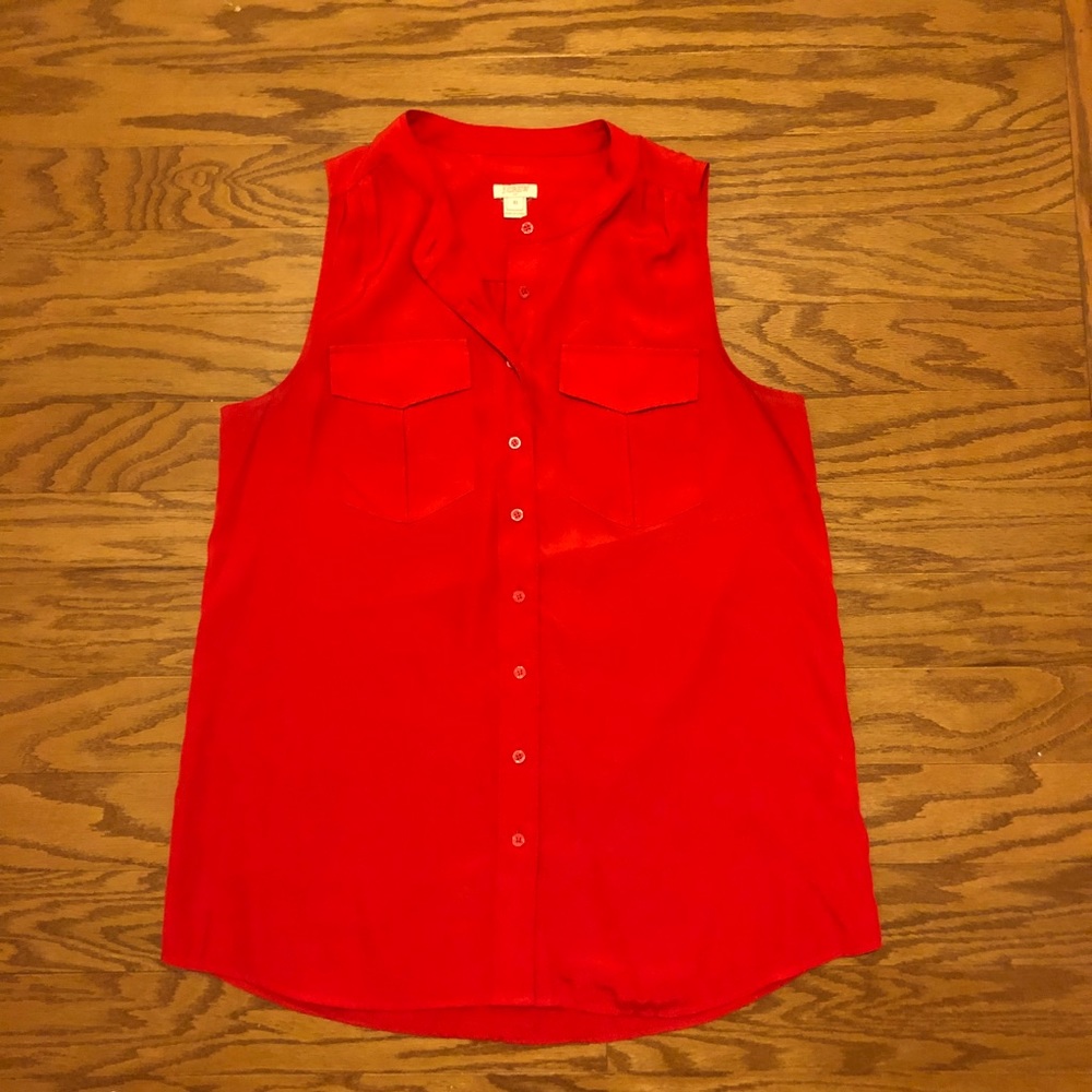 J. Crew Buttoned Shell - Picture 2 of 4